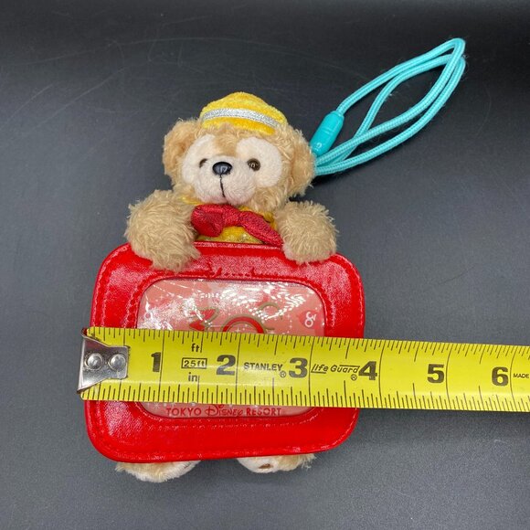 Tokyo Disney Resort Duffy Bear Plush Badge Pass Holder 30th Anniversary - Picture 10 of 13